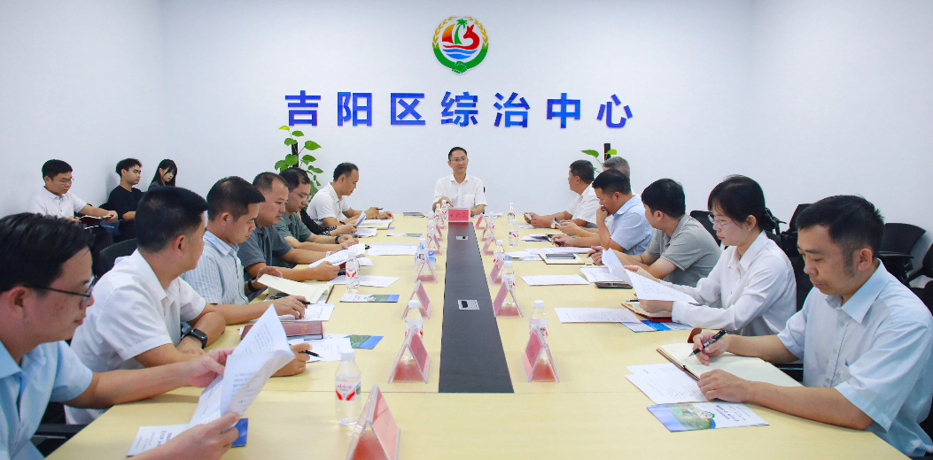 孙德震调研吉阳区综治中心规范化建设工作